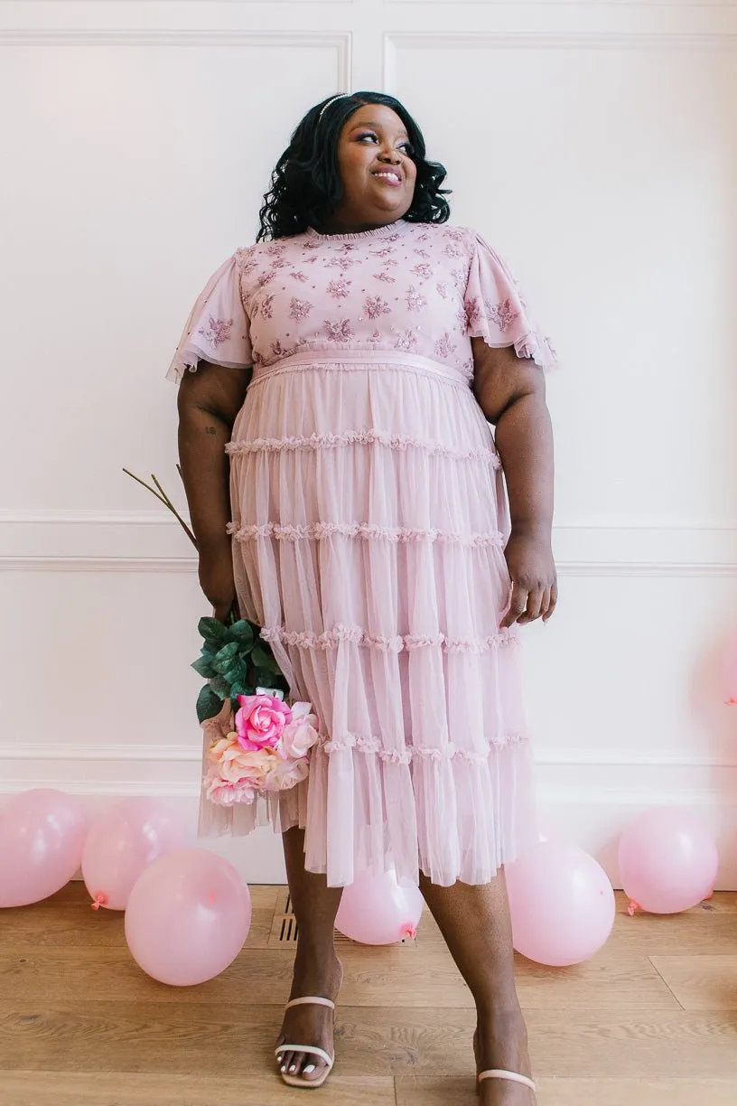 Anastasia Dress in Mauve - FINAL SALE sold by Ivy City Co product image thumbnail 3