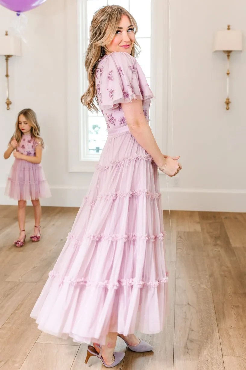 Anastasia Dress in Mauve - FINAL SALE sold by Ivy City Co product image thumbnail 5