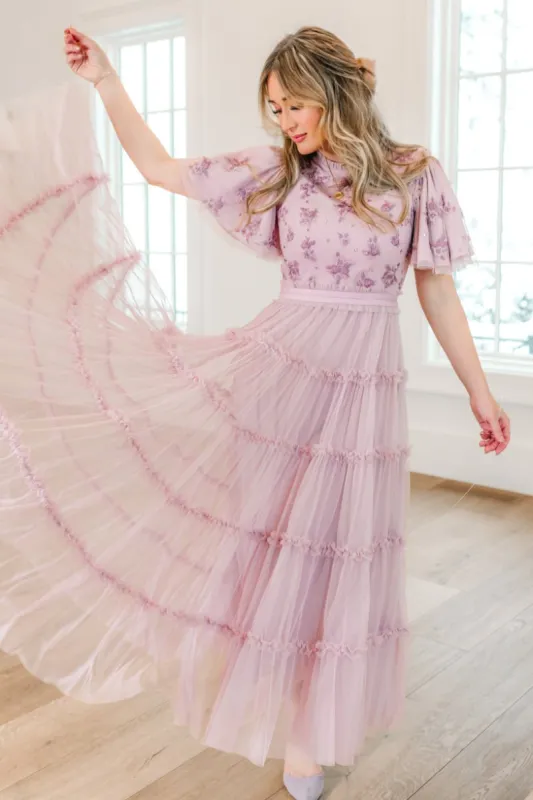Anastasia Dress in Mauve - FINAL SALE sold by Ivy City Co