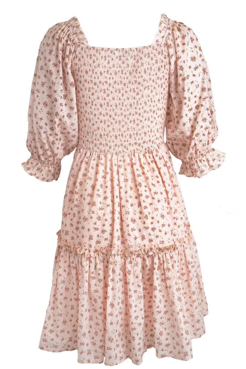 Short Madeline Dress in Pink - FINAL SALE sold by Ivy City Co product image thumbnail 3
