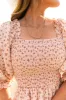 Short Madeline Dress in Pink - FINAL SALE sold by Ivy City Co