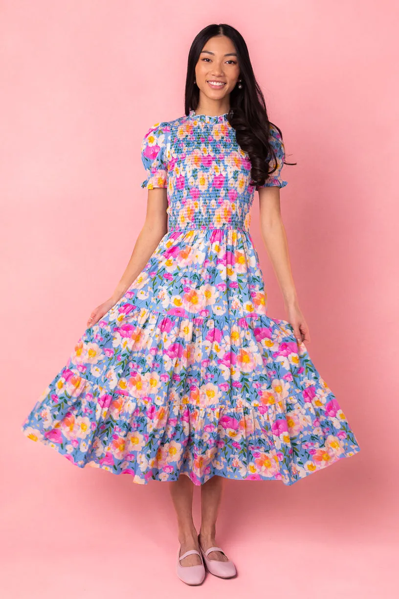 Delia Dress in Blue - FINAL SALE sold by Ivy City Co product image thumbnail 3