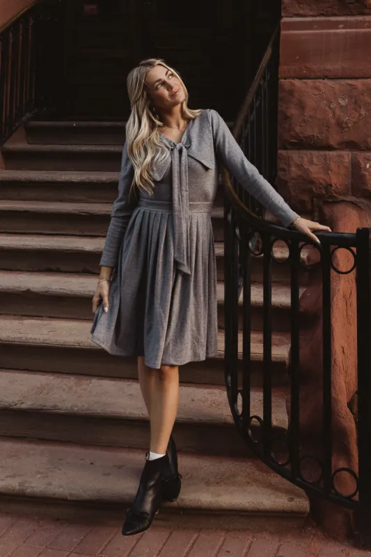 Beau Dress in Gray - FINAL SALE sold by Ivy City Co