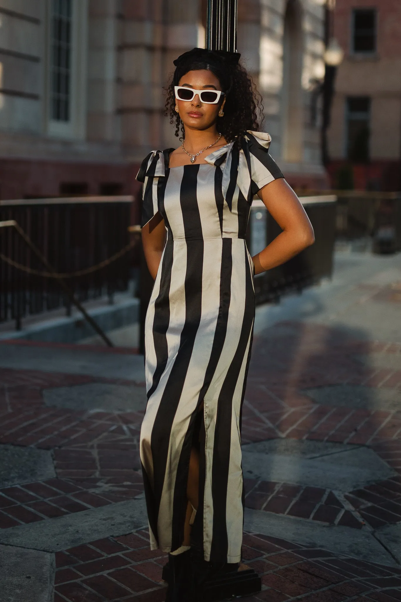 Marni Dress in Stripes sold by Ivy City Co product image thumbnail 3