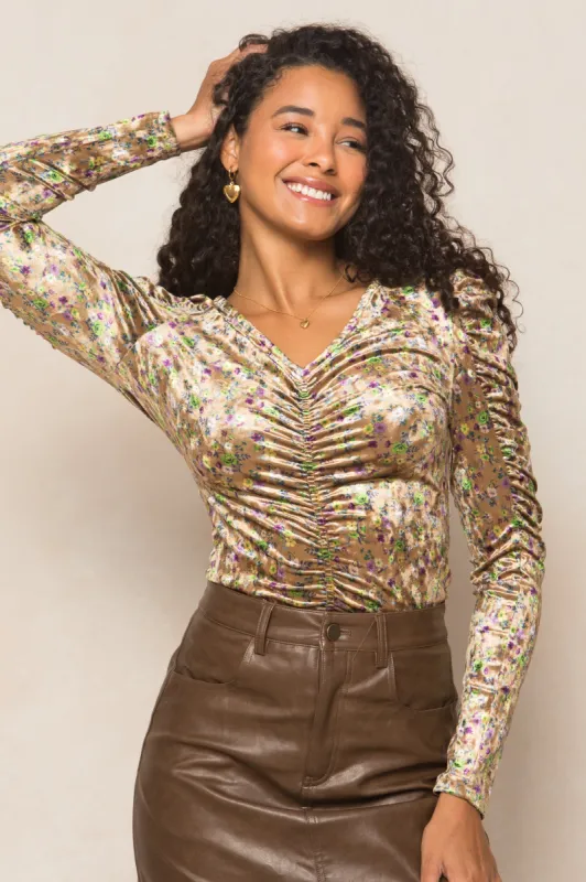 Juliet Top in Floral - FINAL SALE sold by Ivy City Co