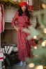 Angela Blouse in Holiday Plaid - FINAL SALE sold by Ivy City Co