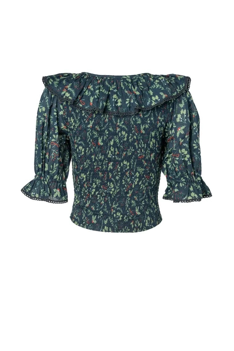 Gracie Top in Holly - FINAL SALE sold by Ivy City Co product image thumbnail 3