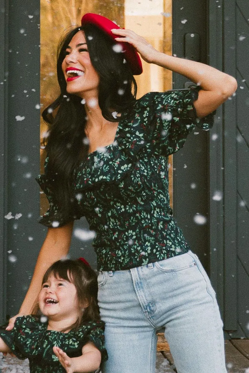 Gracie Top in Holly - FINAL SALE sold by Ivy City Co