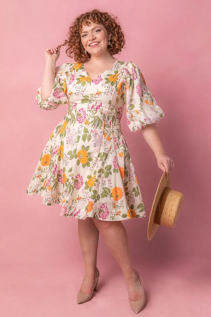 Leah Dress in Multicolor Floral sold by Ivy City Co product image thumbnail 5