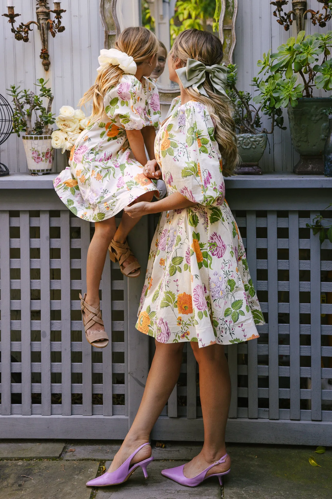 Leah Dress in Multicolor Floral sold by Ivy City Co product image thumbnail 2