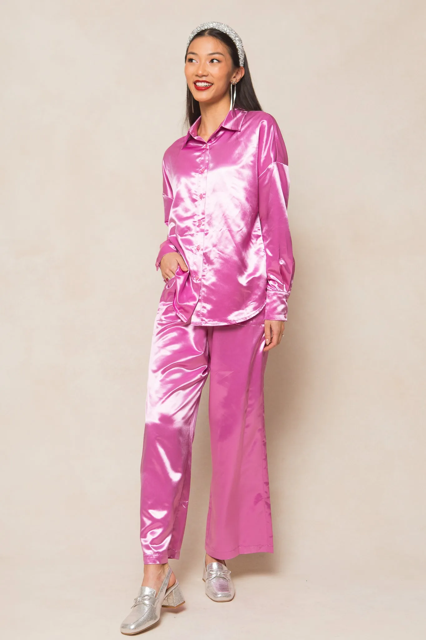 Francis Blouse in Pink - FINAL SALE sold by Ivy City Co product image thumbnail 4