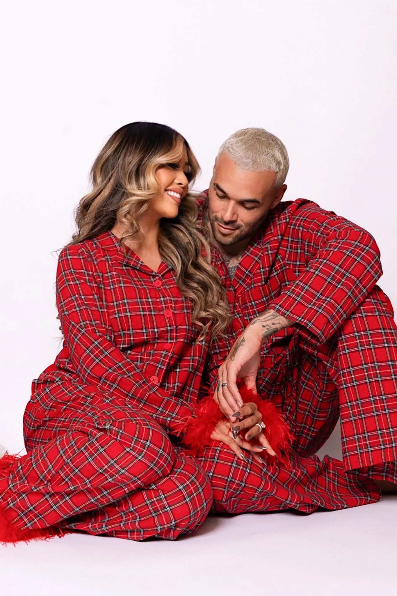 Benjamin Pajama Set in Holiday Plaid sold by Ivy City Co product image thumbnail 5