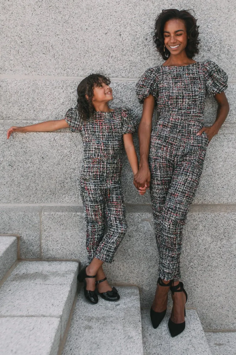 Roxie Jumpsuit in Tweed sold by Ivy City Co product image thumbnail 5