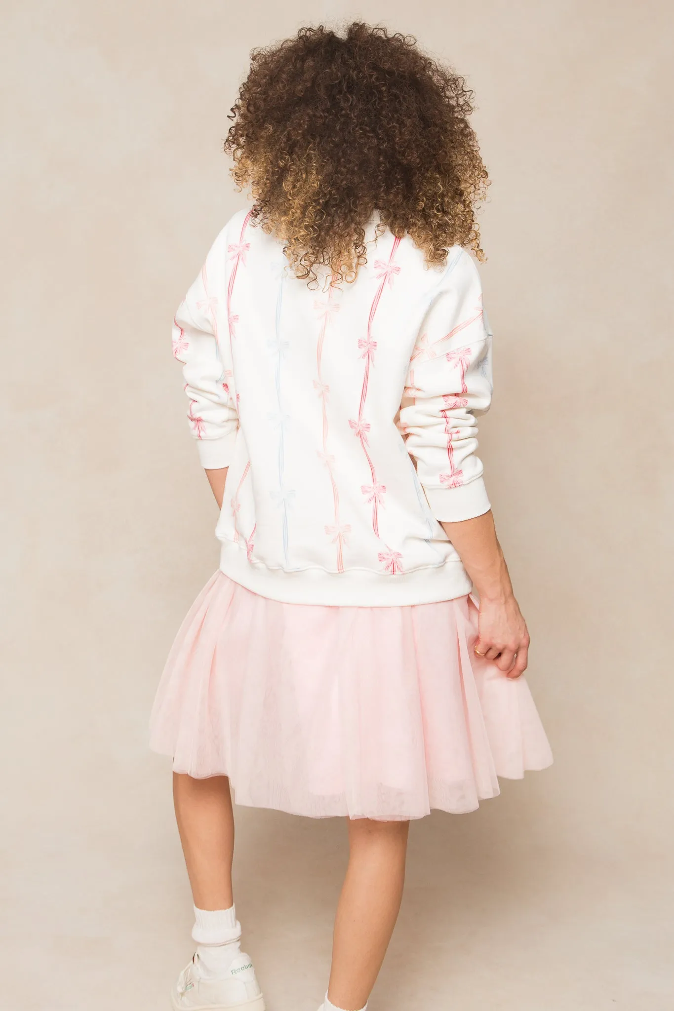 Ivy Crewneck Sweatshirt in Bow Print sold by Ivy City Co product image thumbnail 5