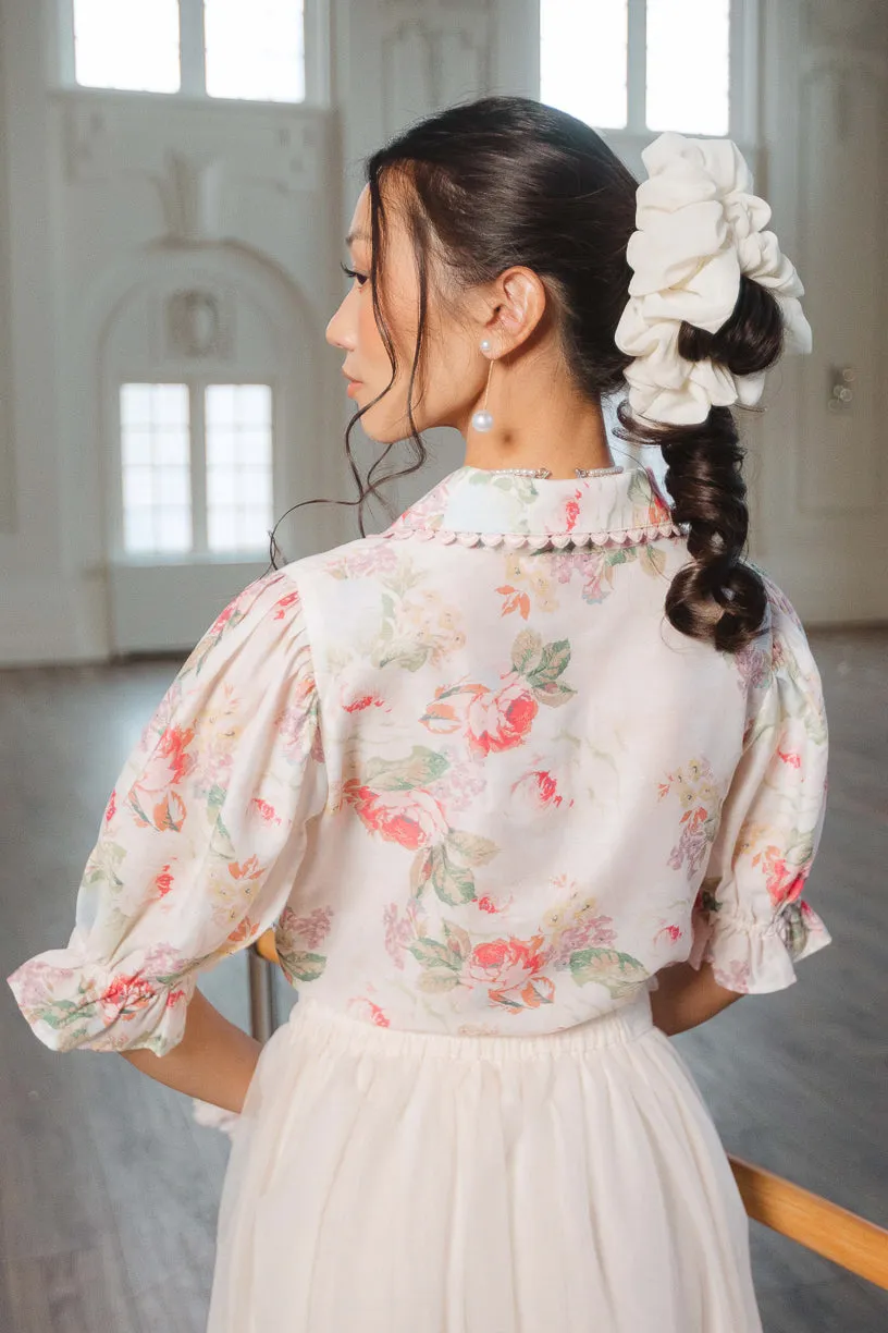 Elisa Blouse in Pink Floral sold by Ivy City Co product image thumbnail 4