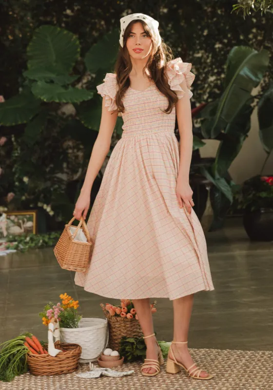 Hattie Dress in Multicolor Gingham - FINAL SALE sold by Ivy City Co