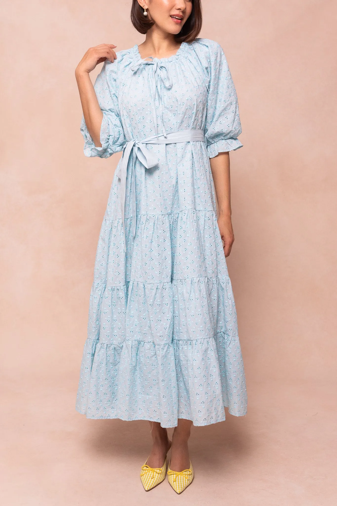 Gigi Dress in Blue - FINAL SALE sold by Ivy City Co