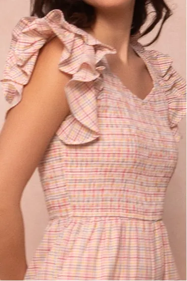 Hattie Jumpsuit in Multicolor Gingham sold by Ivy City Co product image thumbnail 2