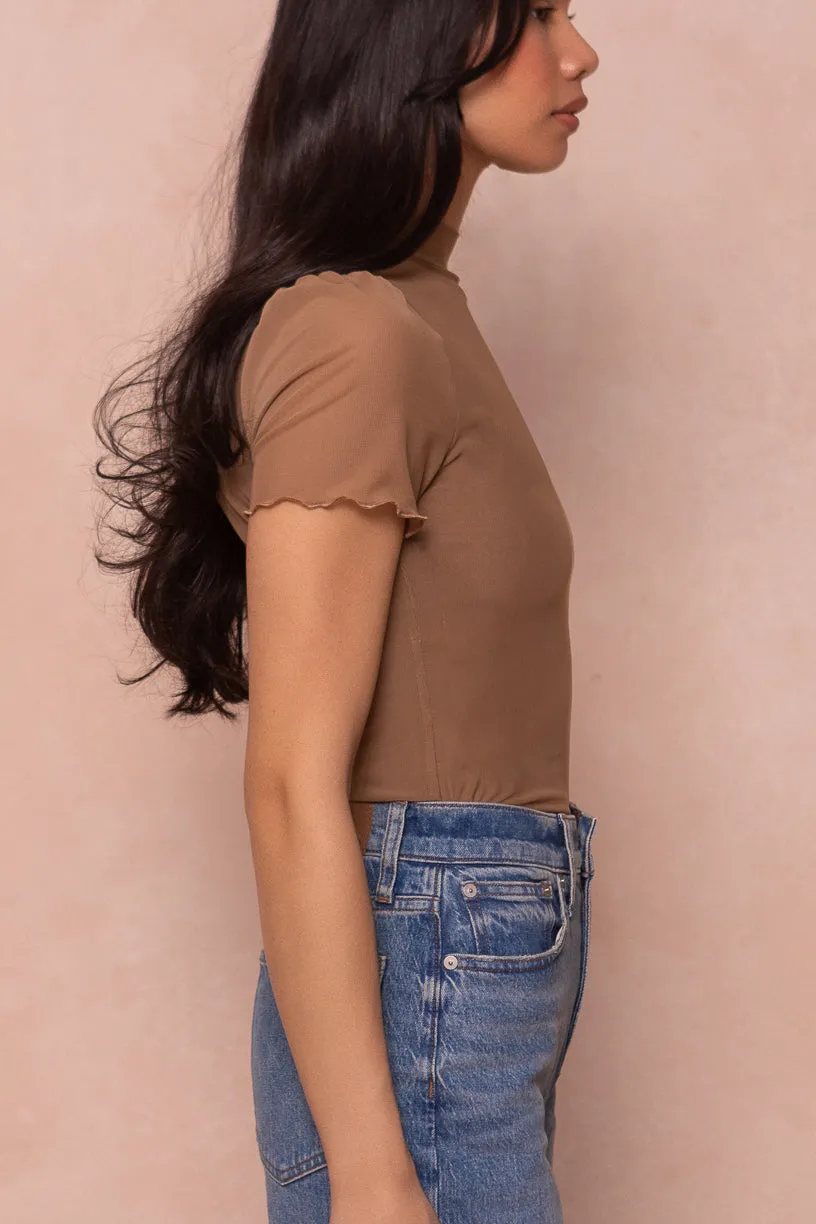 Ava Top in Taupe sold by Ivy City Co product image thumbnail 4