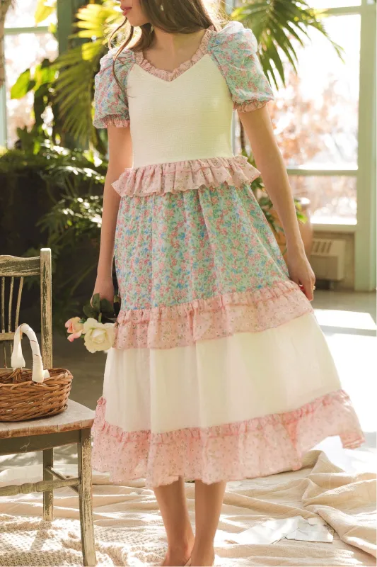 Melanie Dress in Floral - FINAL SALE sold by Ivy City Co