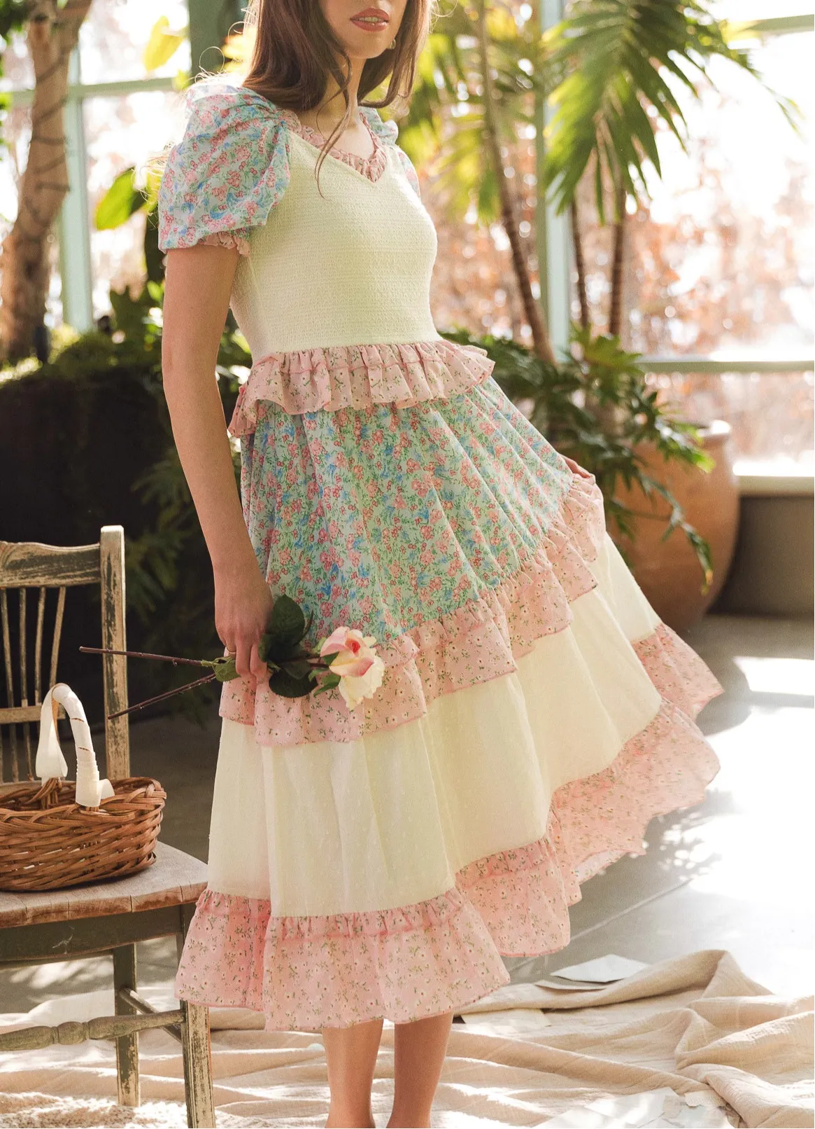 Melanie Dress in Floral - FINAL SALE sold by Ivy City Co product image thumbnail 5