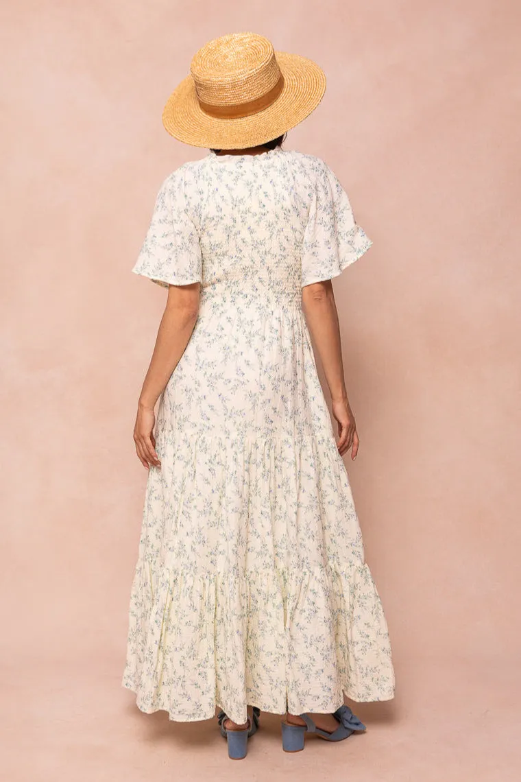 Jovie Dress in Blue Floral sold by Ivy City Co product image thumbnail 4