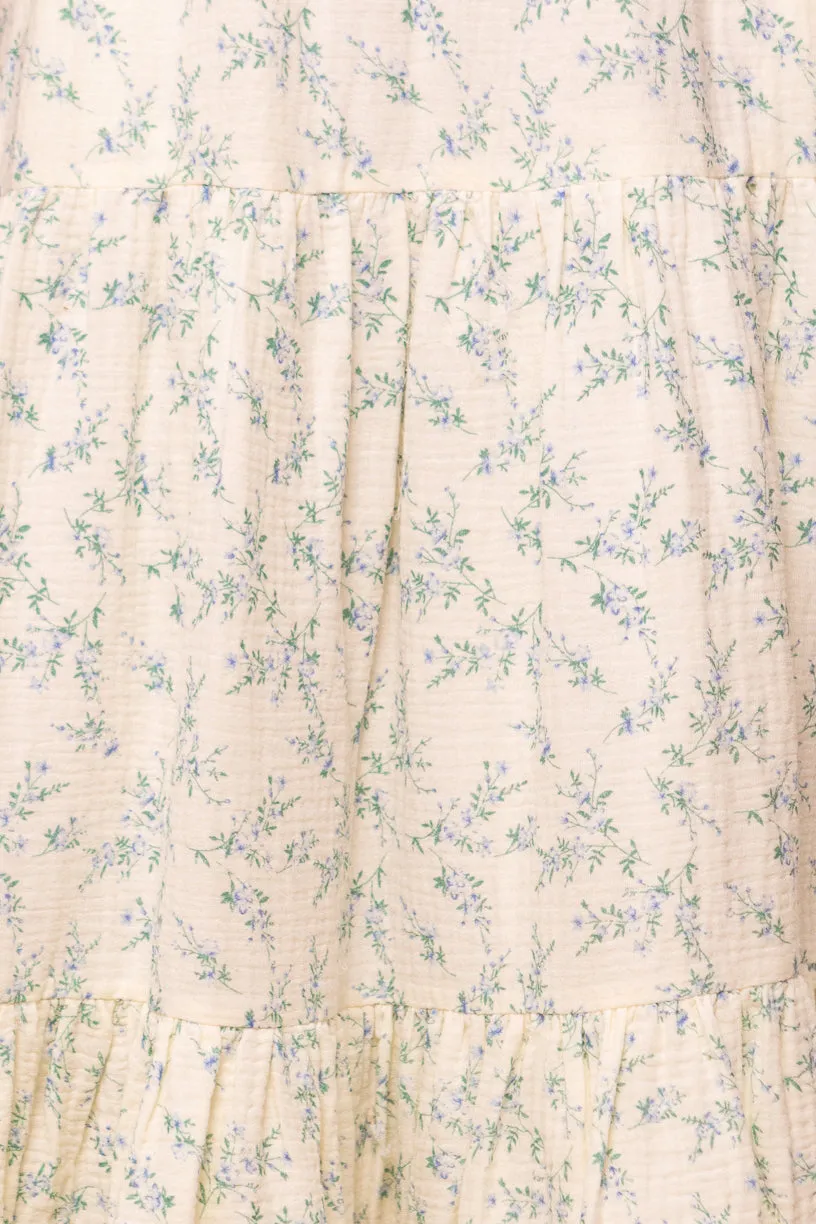 Jovie Dress in Blue Floral sold by Ivy City Co product image thumbnail 3