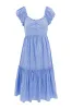 Leanna Dress in Blue - FINAL SALE sold by Ivy City Co