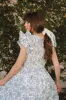 Hattie Dress in Blue Floral - FINAL SALE sold by Ivy City Co