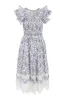 Hattie Dress in Blue Floral - FINAL SALE sold by Ivy City Co