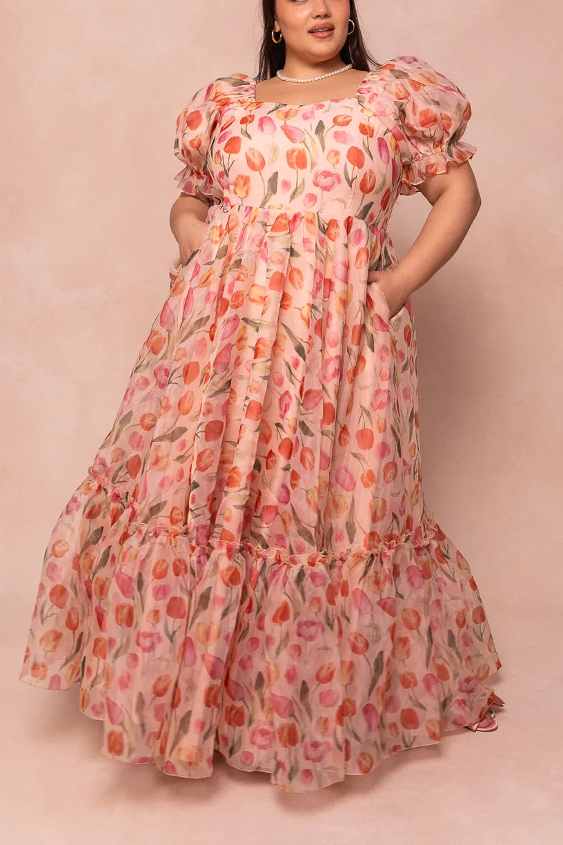 Wonderland Dress in Tulips sold by Ivy City Co product image thumbnail 2