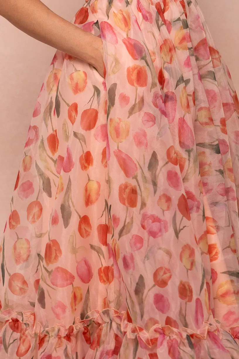 Wonderland Dress in Tulips sold by Ivy City Co product image thumbnail 3