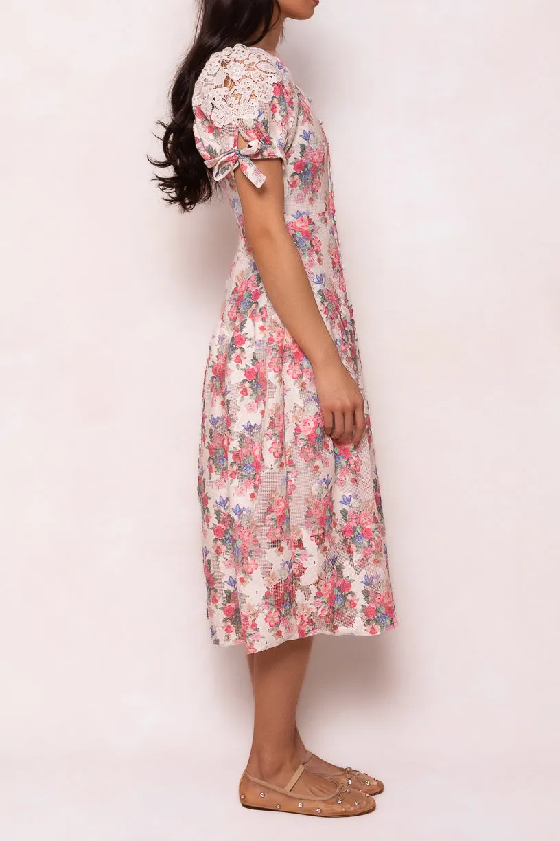Lizzy Dress in Pink Floral - FINAL SALE sold by Ivy City Co product image thumbnail 3