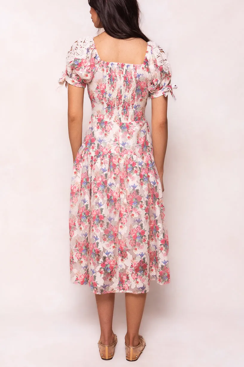 Lizzy Dress in Pink Floral - FINAL SALE sold by Ivy City Co product image thumbnail 5