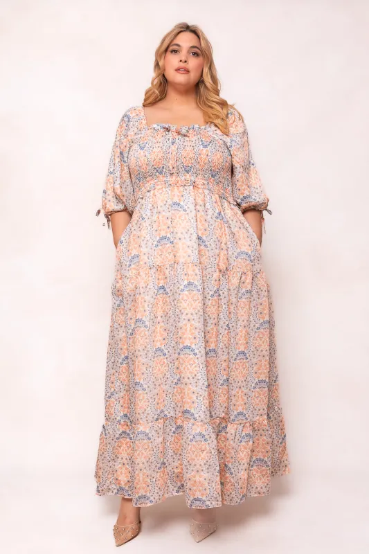 Nora Dress in Floral Print - FINAL SALE sold by Ivy City Co