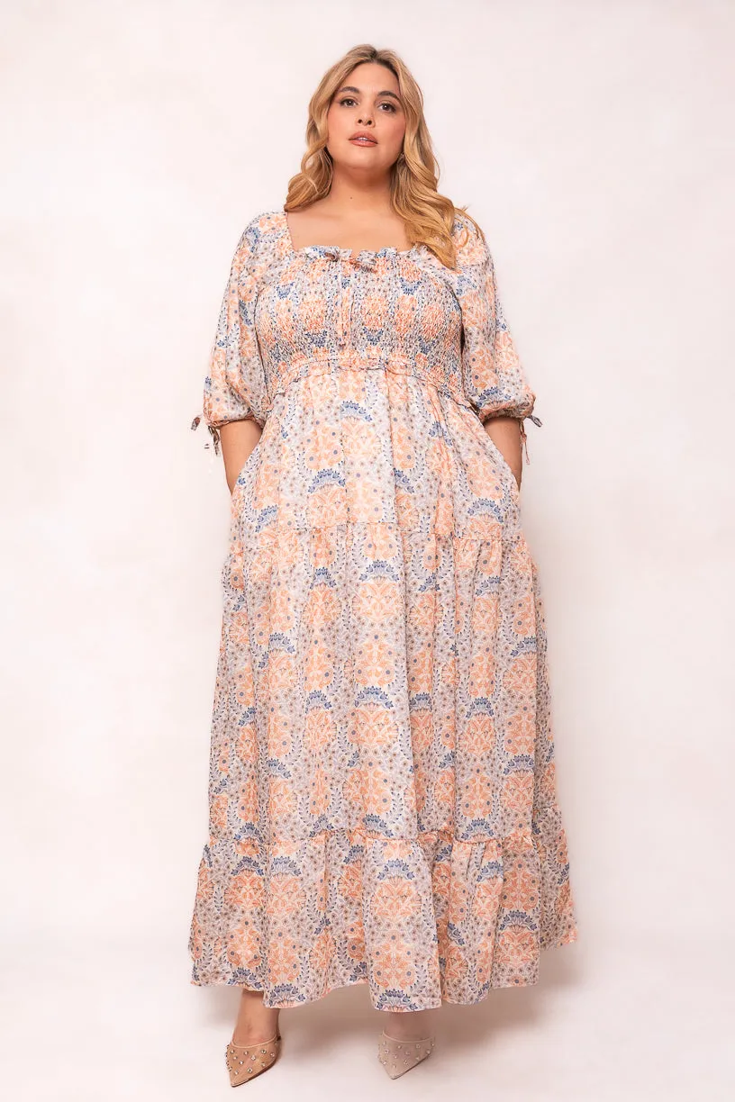 Nora Dress in Floral Print - FINAL SALE sold by Ivy City Co