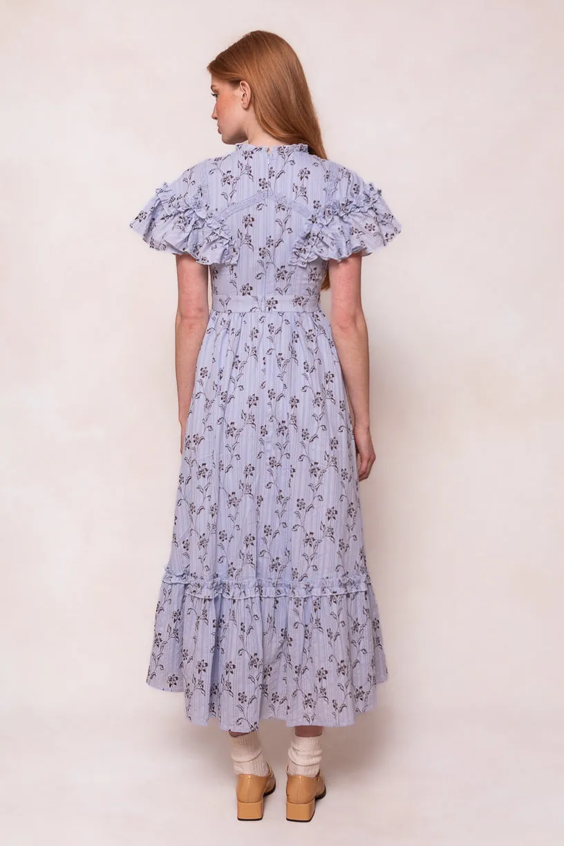 Shae Dress in Blue sold by Ivy City Co product image thumbnail 3