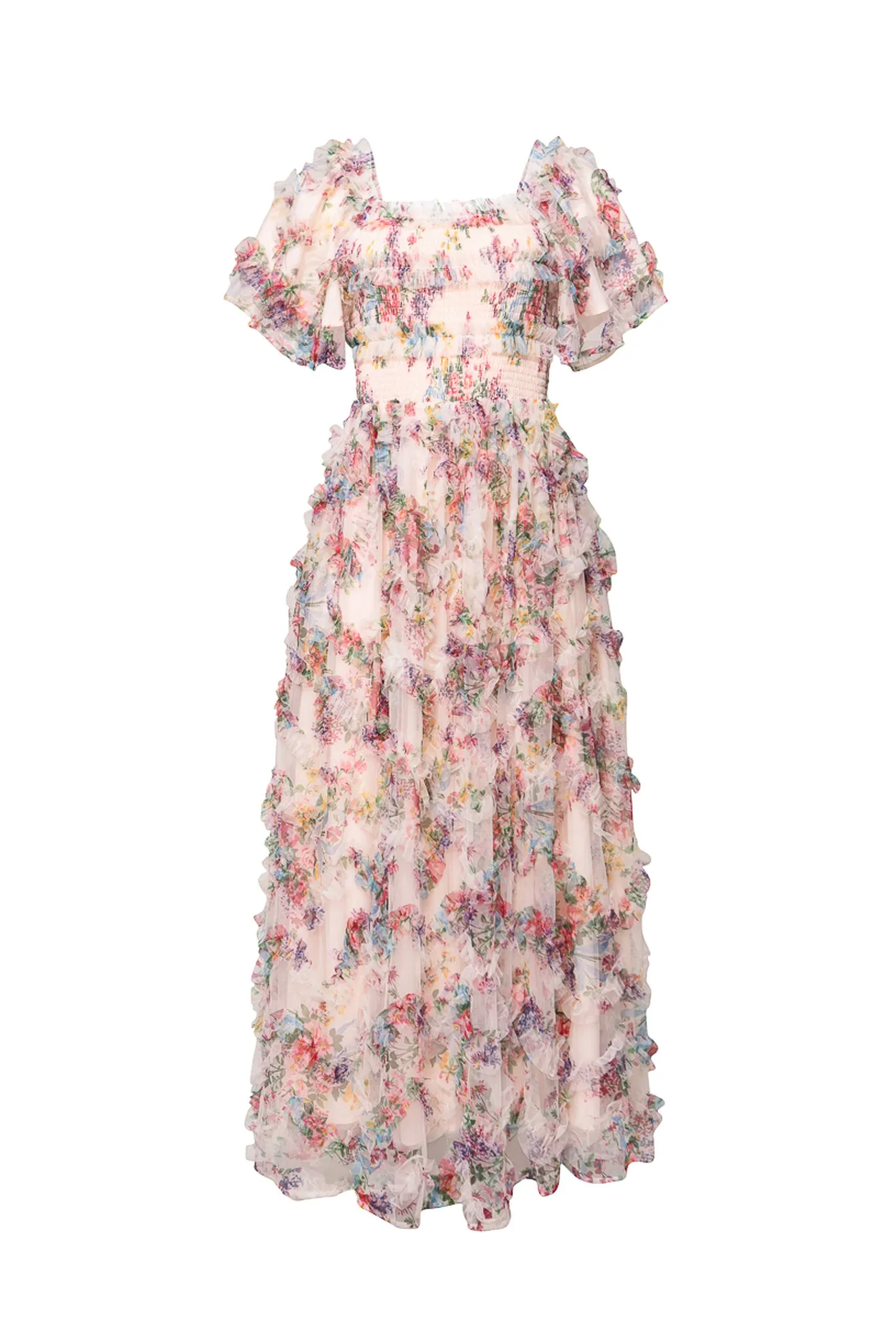 Florentina Dress in Pink Floral sold by Ivy City Co product image thumbnail 3