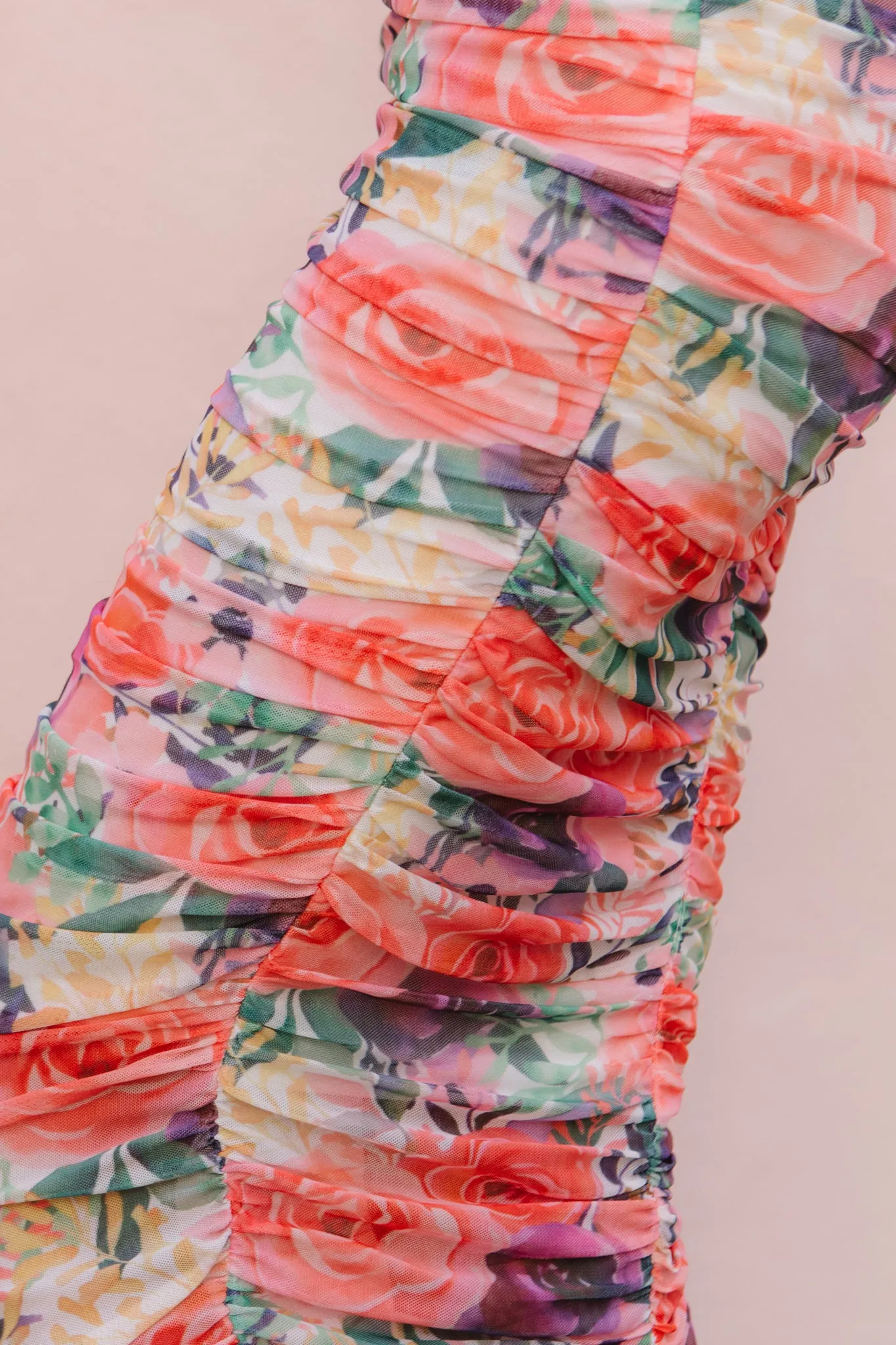 Brynn Short Sleeve Dress in Multicolor Floral sold by Ivy City Co product image thumbnail 5