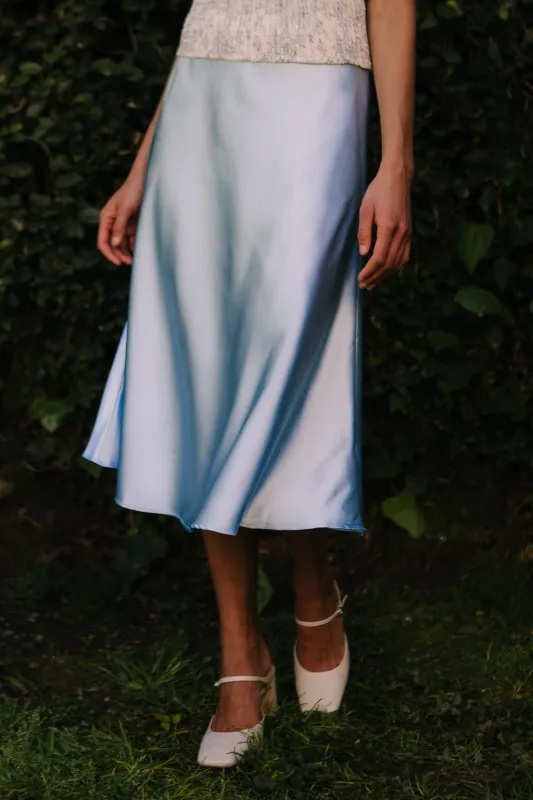 Tiff Skirt in Blue sold by Ivy City Co