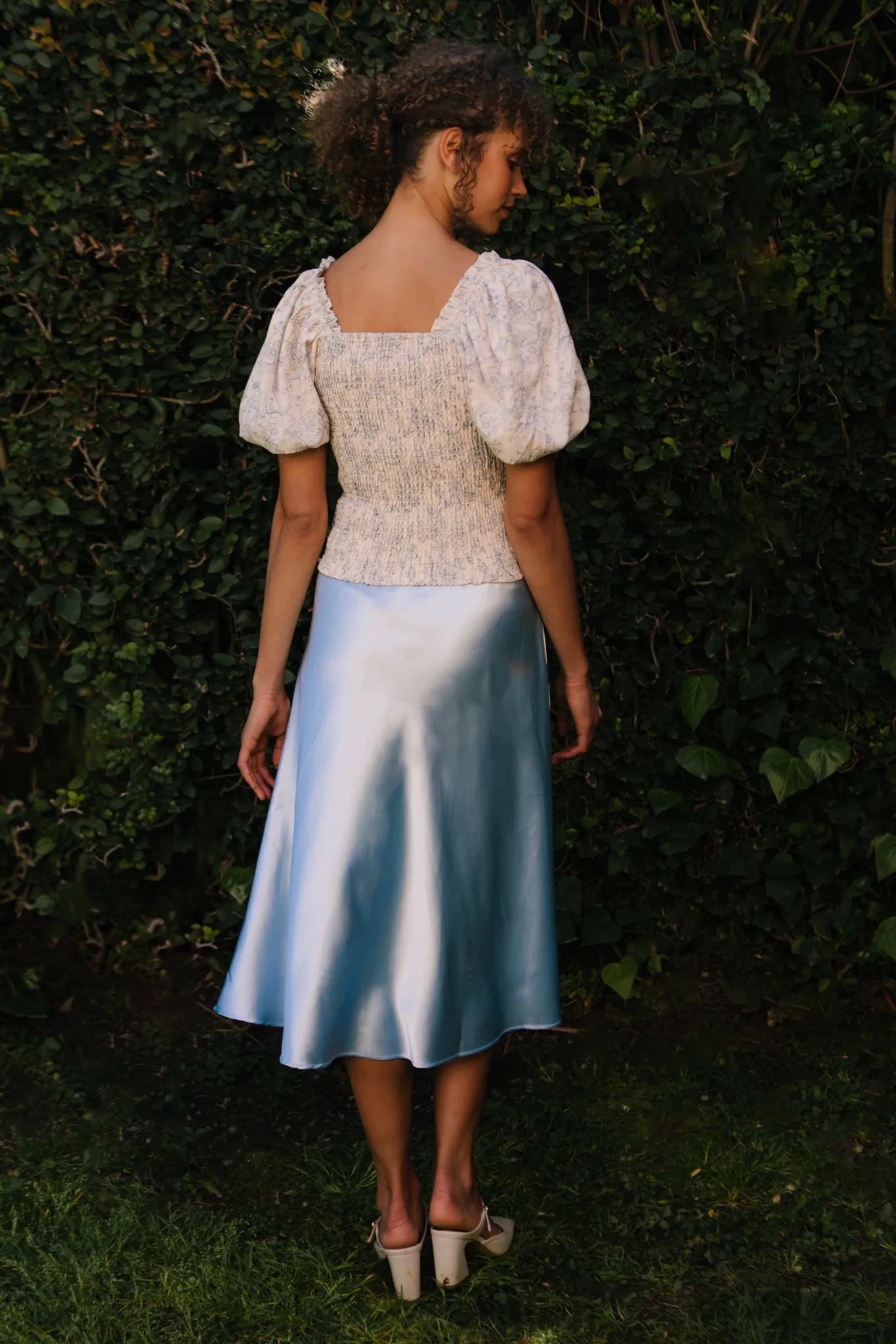 Tiff Skirt in Blue sold by Ivy City Co product image thumbnail 4