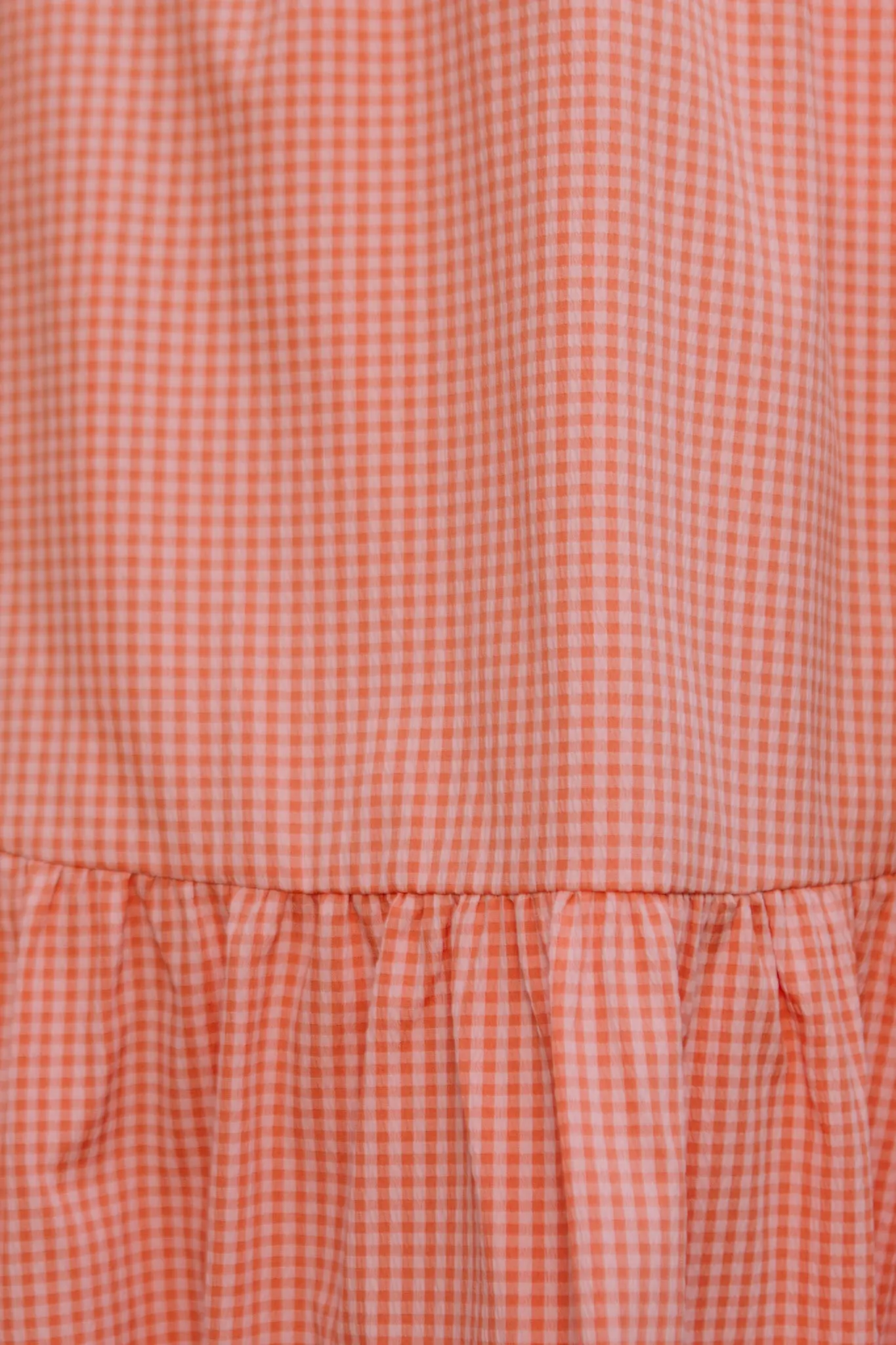 Gidget Dress in Orange Gingham sold by Ivy City Co product image thumbnail 4