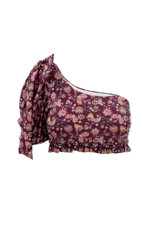 Sailor Top in Stephanie Floral sold by Ivy City Co