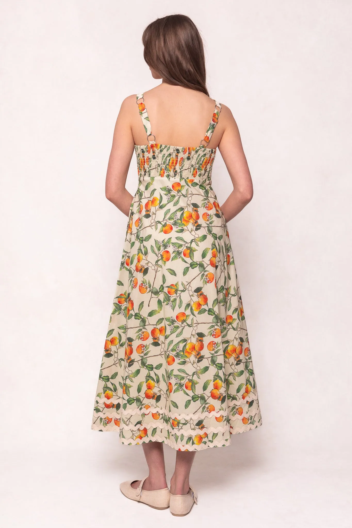 Palmer Dress in Peach Blossom sold by Ivy City Co product image thumbnail 4