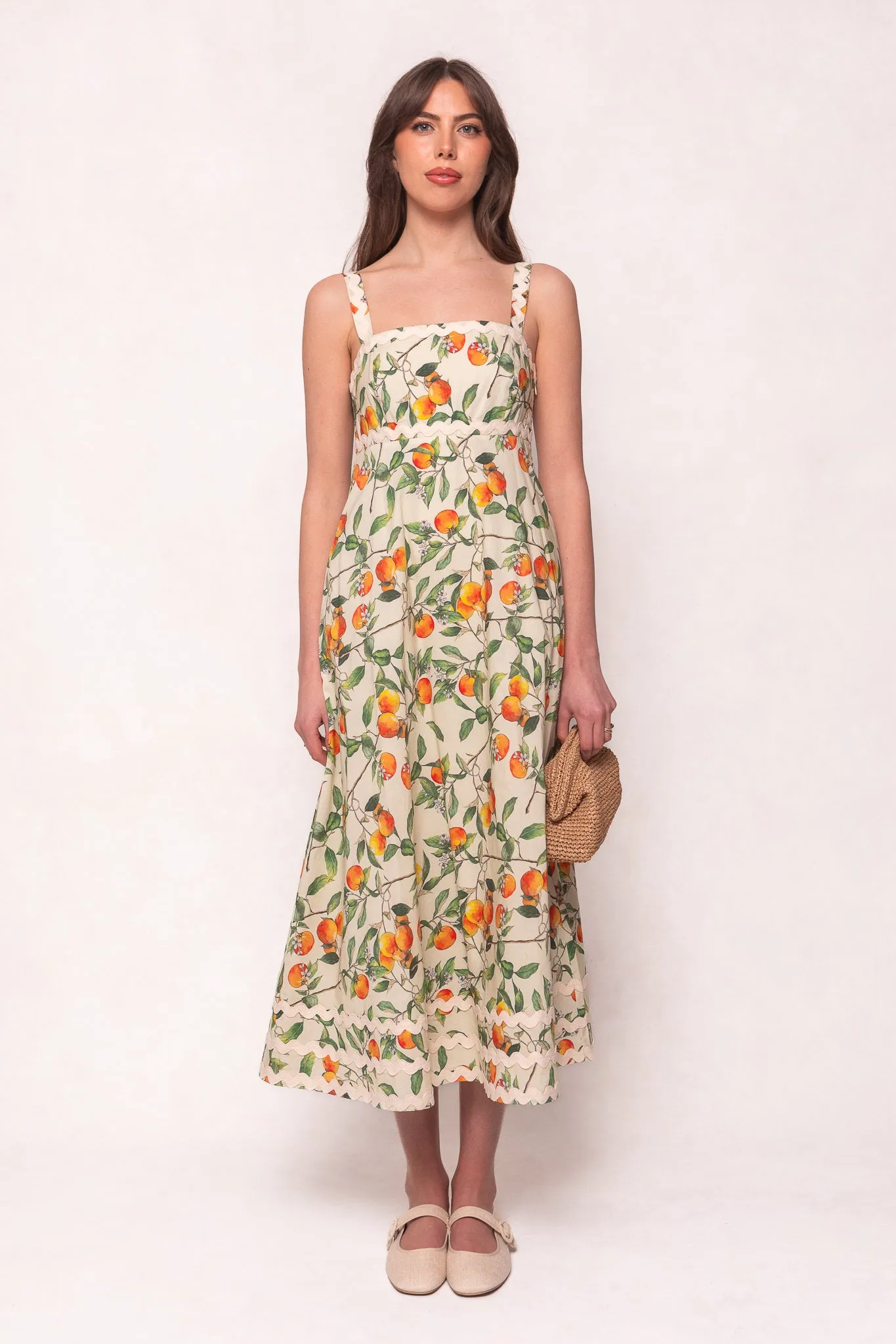 Palmer Dress in Peach Blossom sold by Ivy City Co