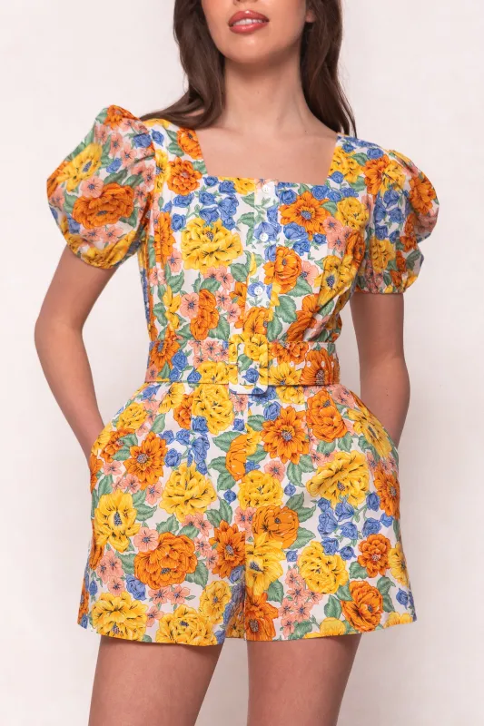 Marianne Romper in Floral sold by Ivy City Co