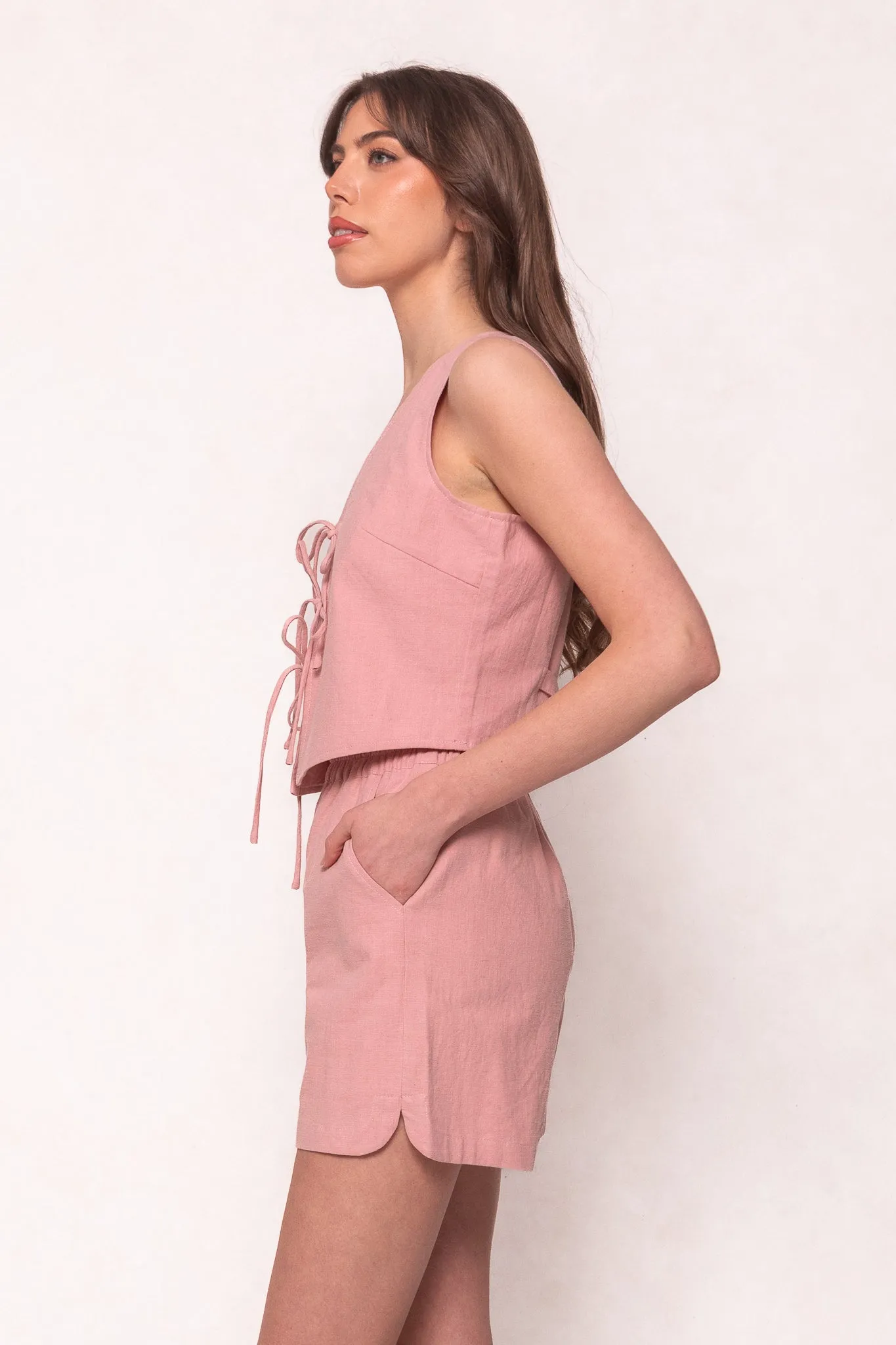 Skye Vest in Pink sold by Ivy City Co product image thumbnail 5