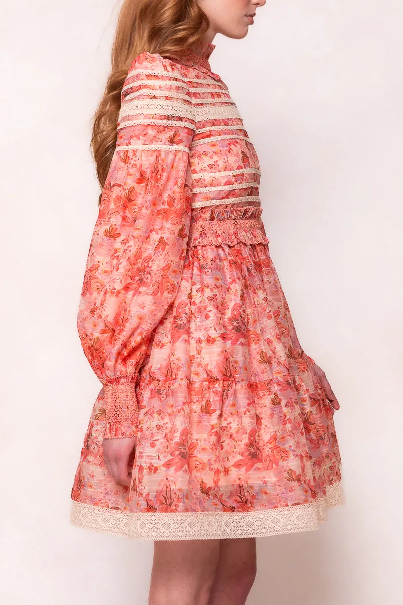 Elizabeth Dress in Pink Floral sold by Ivy City Co product image thumbnail 2