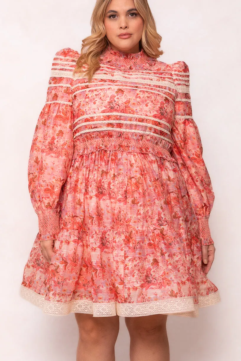 Elizabeth Dress in Pink Floral sold by Ivy City Co product image thumbnail 5