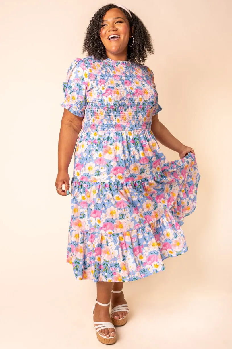 Delia Dress in Blue - FINAL SALE sold by Ivy City Co product image thumbnail 3